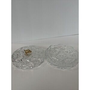 Pressed Glass Trinket Dish Granny Core, GIGI Core